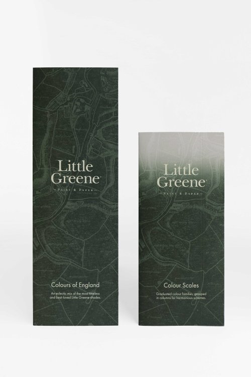 Farbkarten Colours of England und Colour Scales von Little Greene