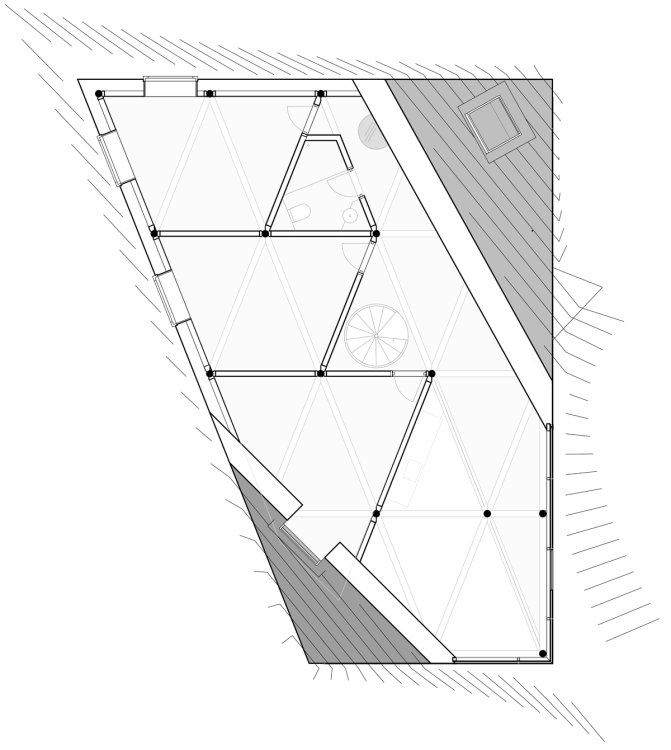 Architektonischer Plan