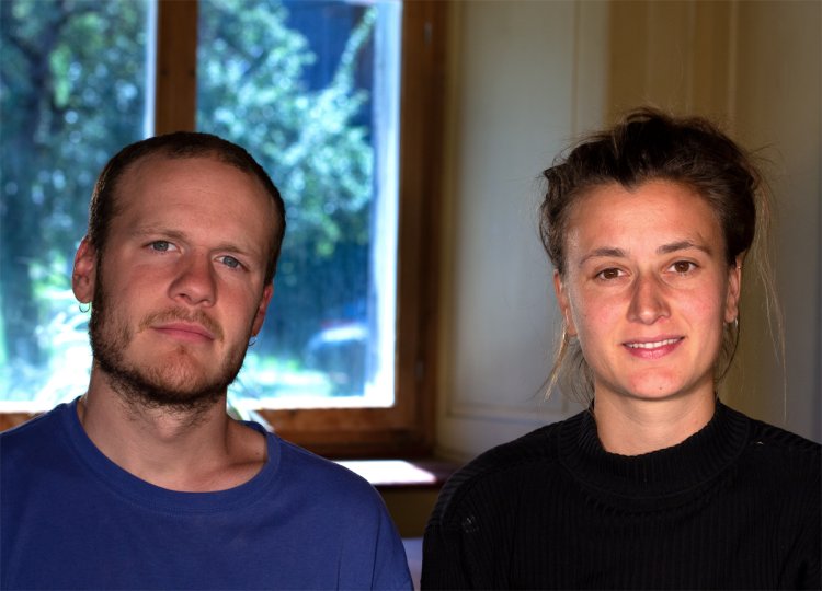 Porträt von Luc Isenschmid und Piera Buchli