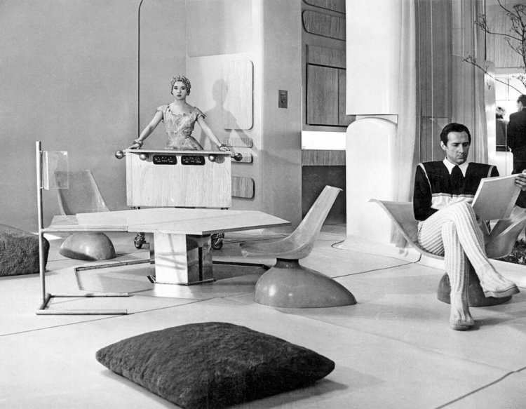 Alison und Peter Smithsons Vision vom Haus der Zukunft (1956).