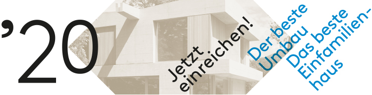 Banner Ausschreibung Architekturpreise