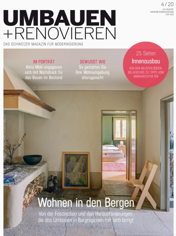 Cover Umbauen+Renovieren 4/20