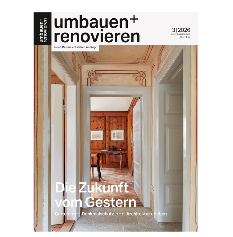 Titel der Zeitschrift umbauen+renovieren