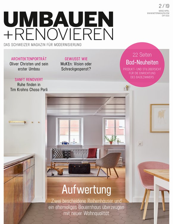 Cover Umbauen+Renovieren 2/19