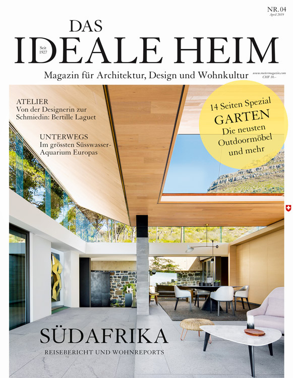 Titelbild des Magazins Das Ideale Heim Aprilausgabe 2019.