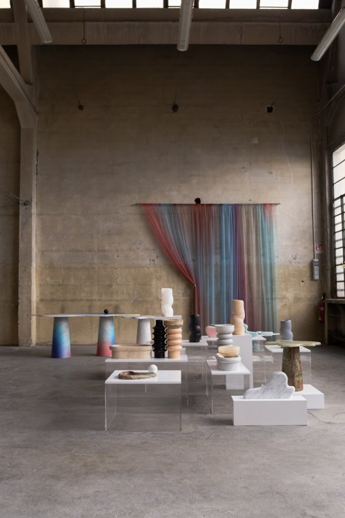Installation von Bloc Studios an der Milan Design Week 2019.