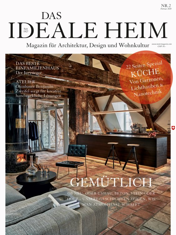 Cover der Ausgabe 2/20 der Zeitschrift Das Ideale Heim.