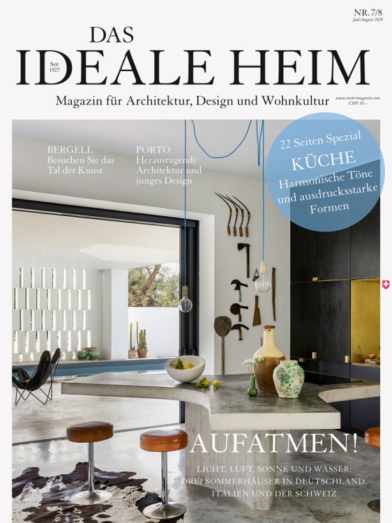 Cover Das Ideale Heim Ausgabe Juli/August 2020.