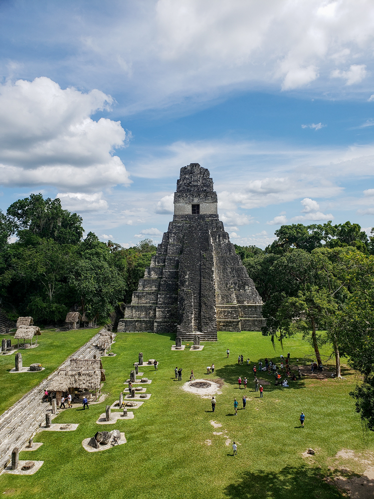 Eines der spektakulärsten Touristenziele in Guatemala: Der Tikal-Nationalpark.
