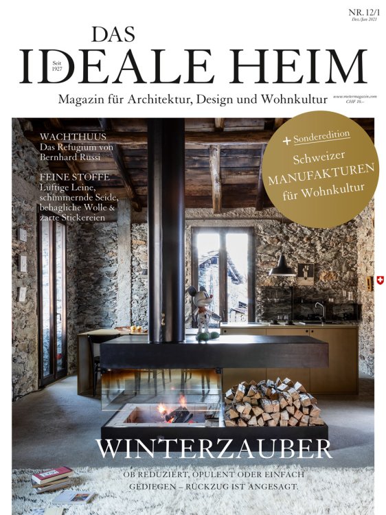 Titelblatt Ausgabe 12/1 2020/2021 von Das Ideale Heim.