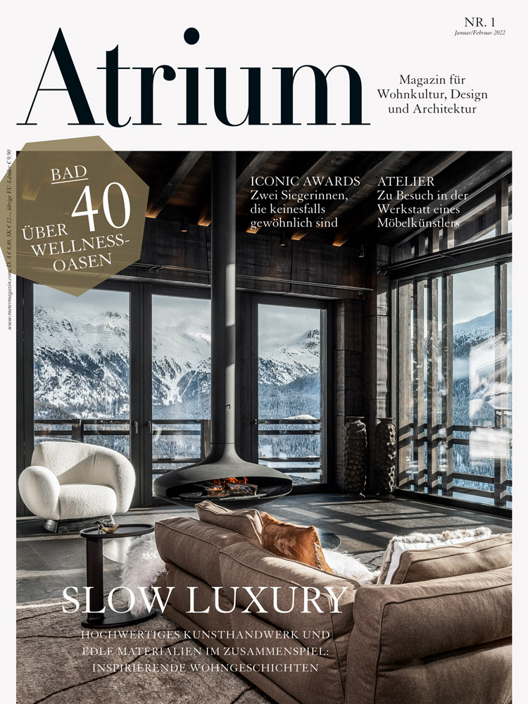 Coverbild der Ausgabe 1/2022 des Magazins Atrium.