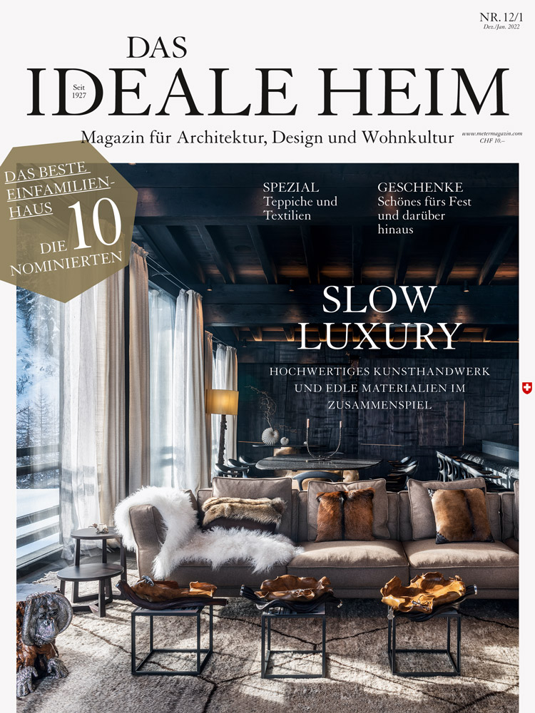 Coverbild der Ausgabe 12/1 2021 des Magazins Das Ideale Heim.