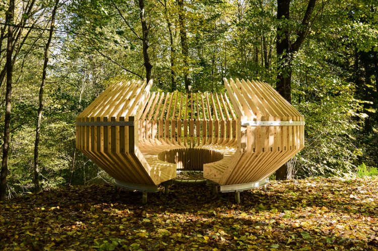 Decision Cocoon im Lifegarden, ein Raum für Rückzug und bewusste Entscheidungsfindung.