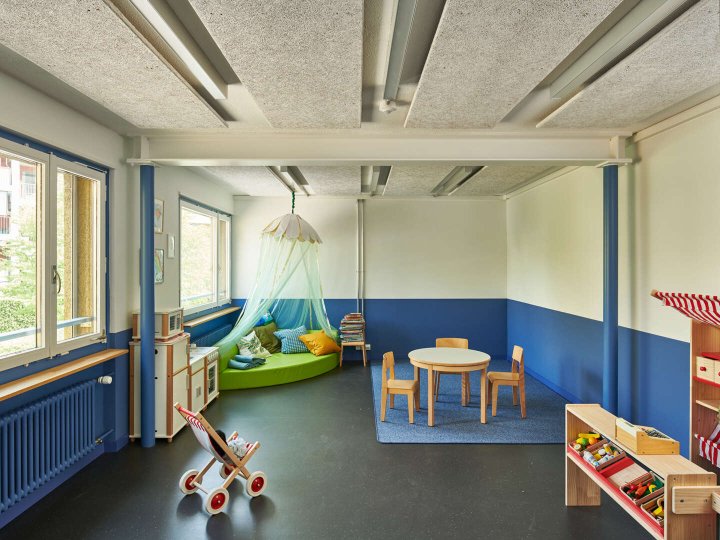 Ein Raum als Kindergarten