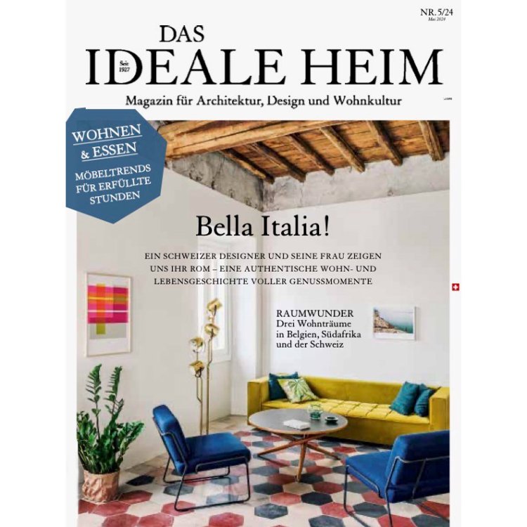 Das Titelbild der Ausgabe 5/2024 der Zeitschrift Das Ideale Heim.