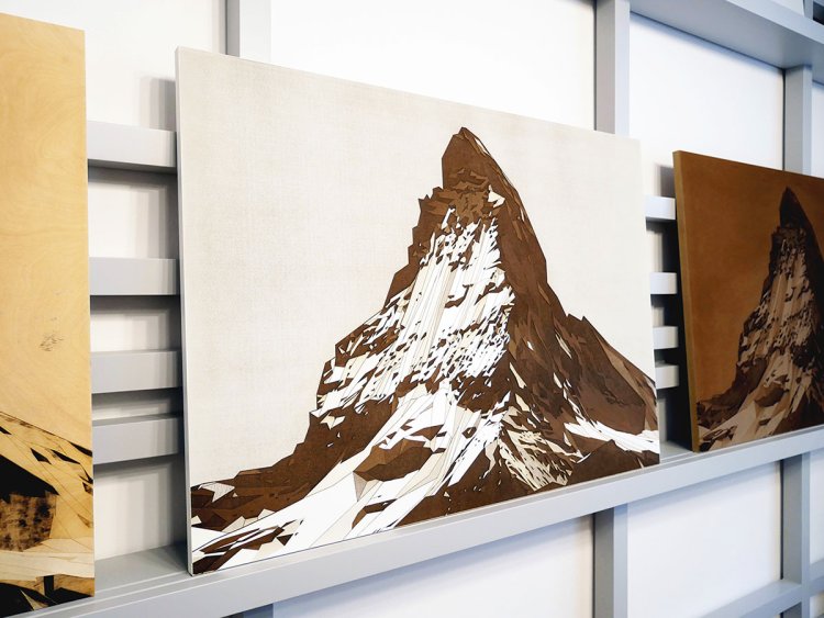 Das Matterhorn erhält durch die Lasertechnologie sublidot by strasserthun erfrischende Tiefe.